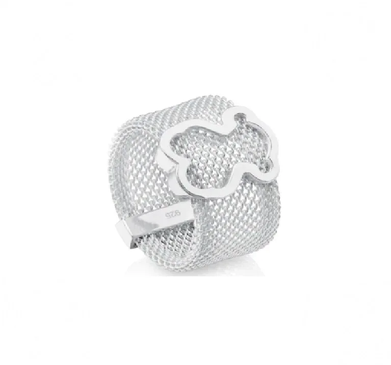 2024 Wholesale 925 Sterling Silver Fashion Jewelry High Quality Touses ring for Bear Girl gift