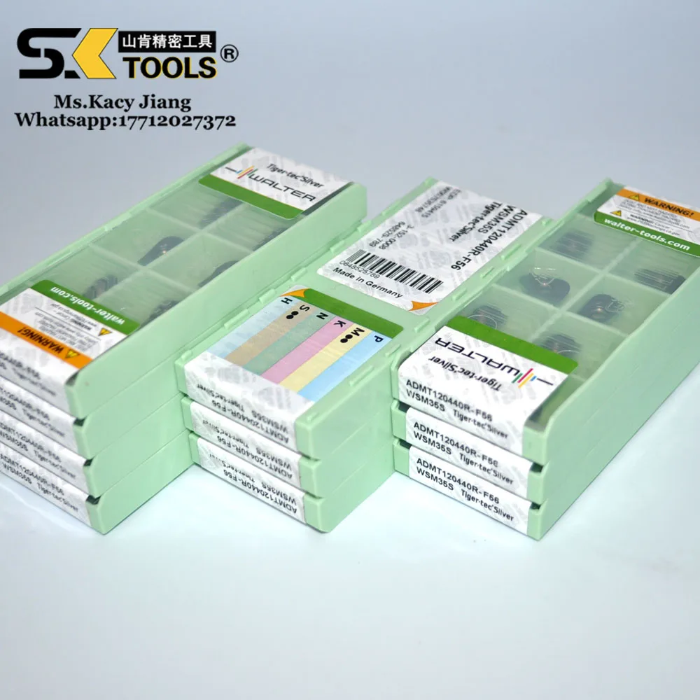 Original WALTER 6159415 - ADMT120440R-F56 WSM35S, Parallelogram, Indexable Carbide Milling Insert