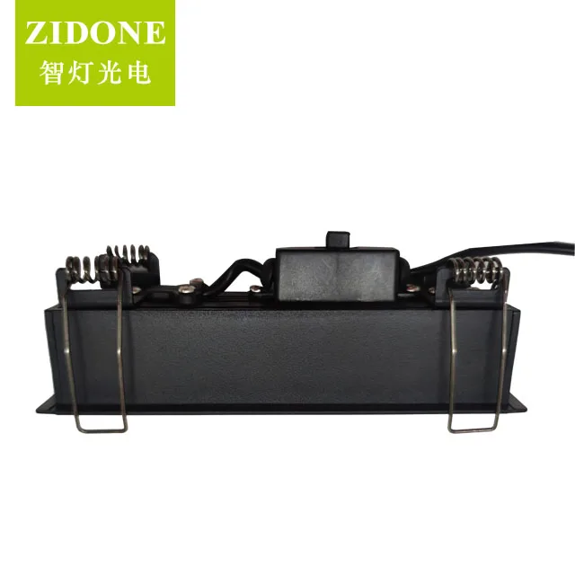 Commercial Aluminum Led Ceiling Spotlight Linear Living Room Without Main Light Embedded Grille Light