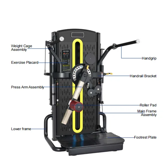 BFT Factory Professional Fitness Equipment Bodybuilding Standing Multi Hip Machine For Gym Fitness Club Use