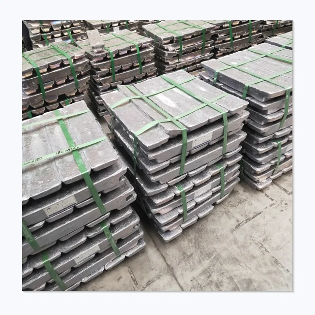 High Purity Lead Ingots 99.994% Pb Metal Ingot with Cheap Price