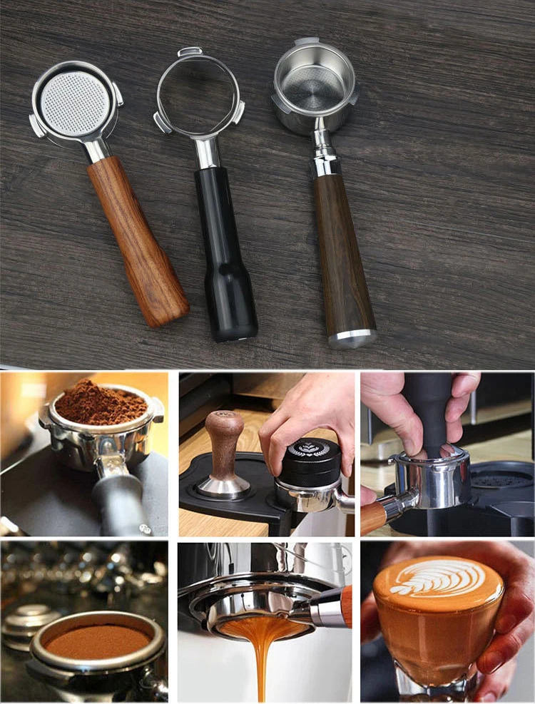 Без внутренней подошвы эспрессо mibru Delonghi снизу кофе чая кофеварка для приготовления без и носик 54 мм Breville двойной 51 портафильтр