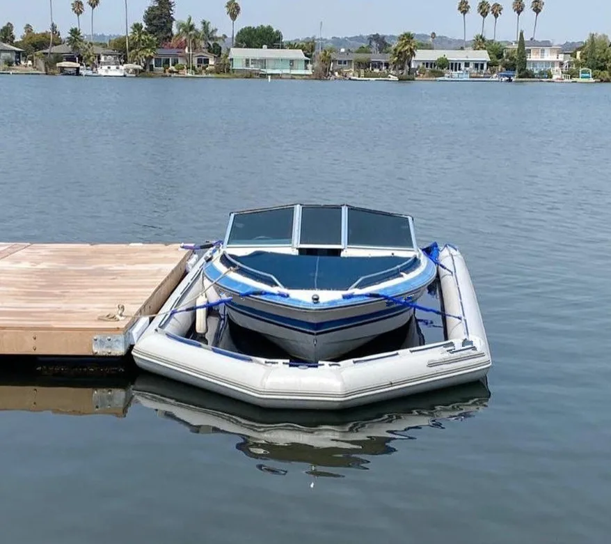 Inflatable Boat Accessories Pvc Water Floating Dry Dock Yacht Impact Marine Bumper