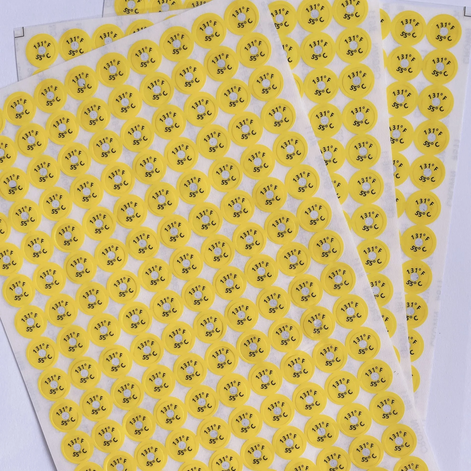 Temperature Testing Strip Sticker Thermometer Color Changing Label One Point Indicator Thermal Labels