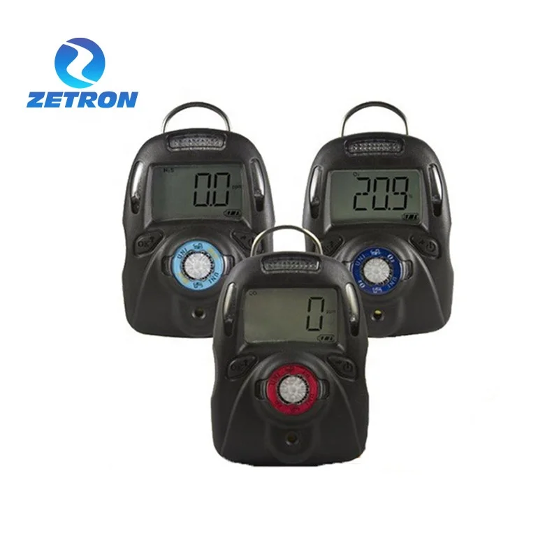 Zetron UNI MP100 LCD Single Gas Detectors Nitric Oxide NO Analyzer With Six Bright Red Flashing LEDs
