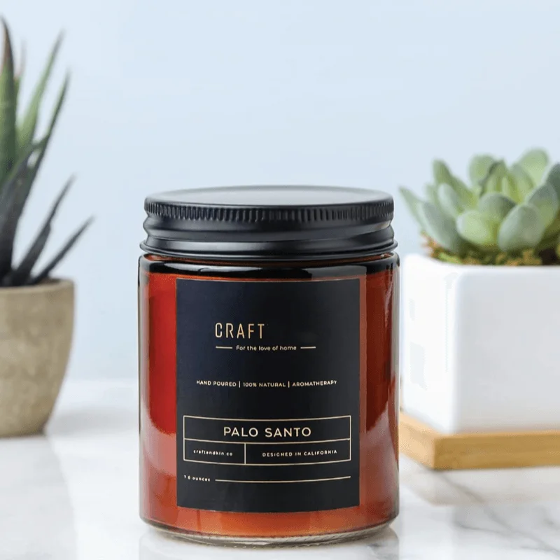 NEW Scented Luxury Wax Candles In Glass Jar Aromatic candles Customized Scented Candle