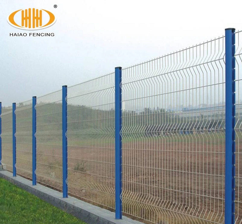 Classic Design Steel Wire Mesh Outdoor Fence Easily Assembled Highway Fence Panel Factory Supply Welded Wire Mesh Fence
