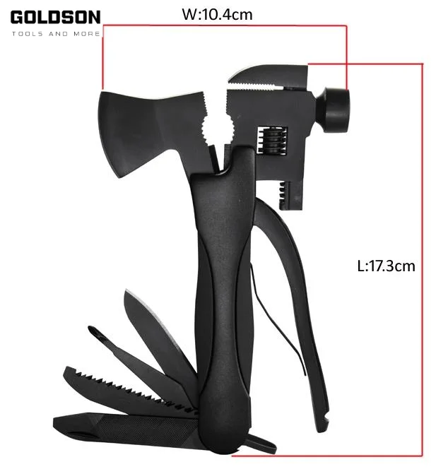aluminium&steel claw multitool hammer