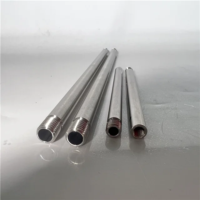 Stainless Steel 304 Threaded Tubes Inner Inner Threading Steel Tubes Stainless Steel Outer Male Threaded Tubes