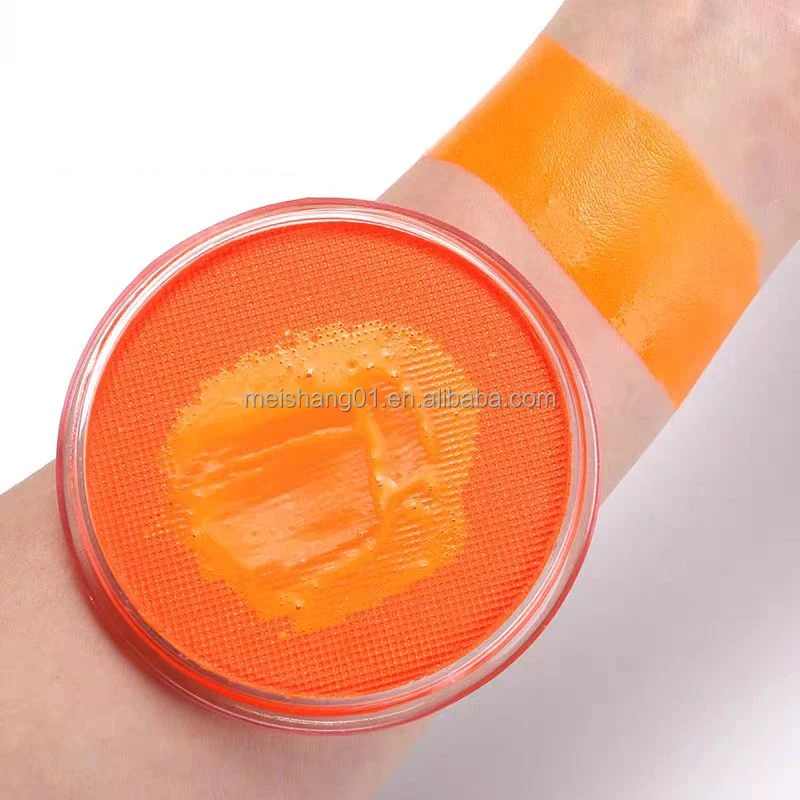 UV Glow Face Paint Non-toxic Fluorescent Face Paint water based face paint