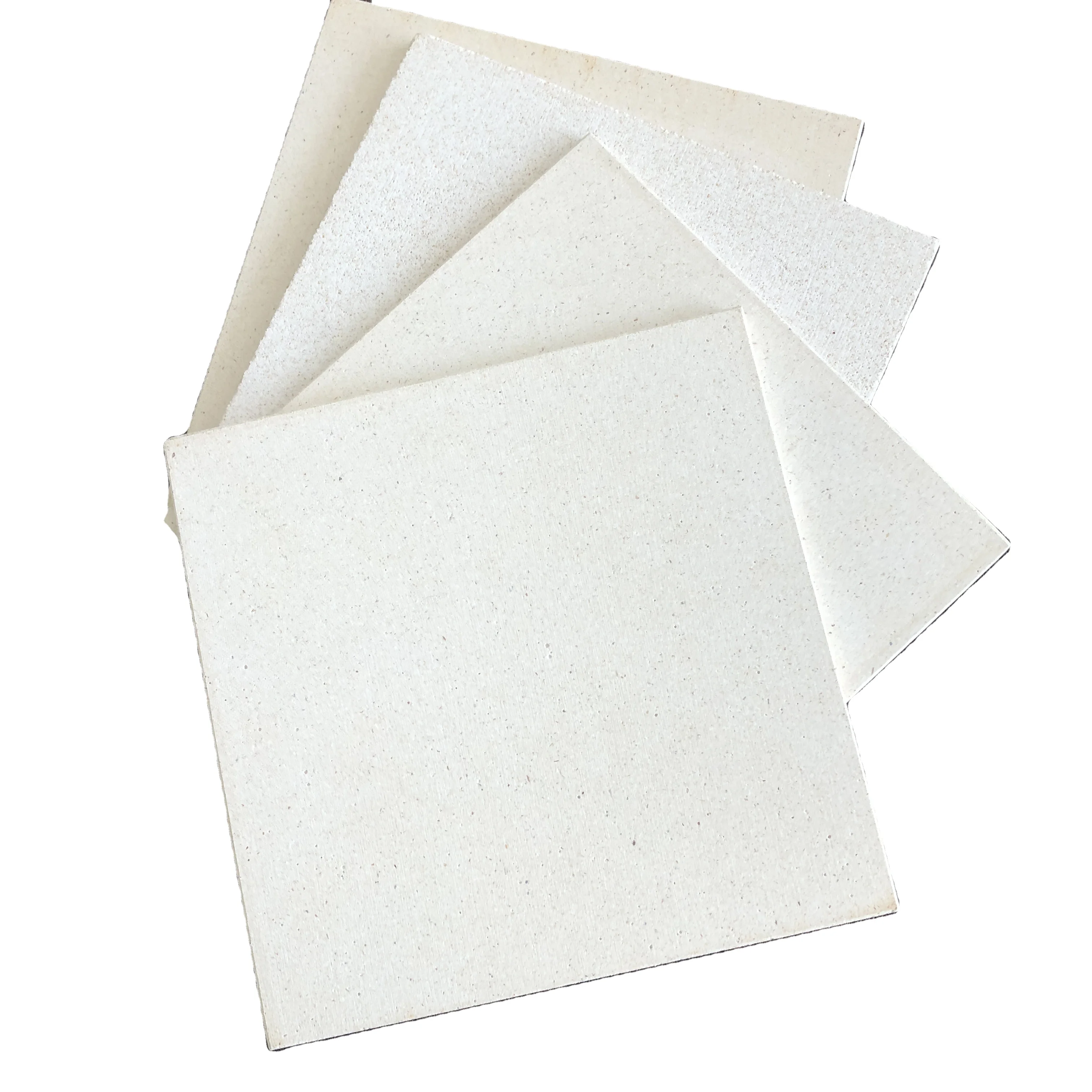 1220*2440*6/9/12/18mm fireproof MGO Sound Insulation Chloride Free Sulfate Fireproof MGO Board for Office Building Construction