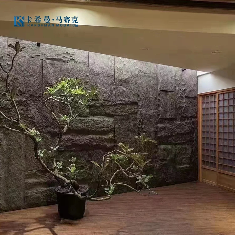 Pu Stone Wall Panel Mushroom Rock Decorative Polyurethane Foam High Quality Faux Stone Wall Panels Exterior