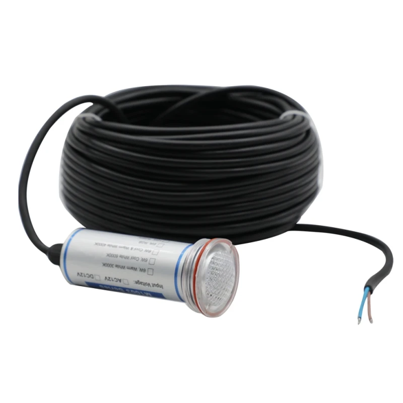 AC/DC 12V Epoxy Resin Mini 1.5 Inch Swimming Pool Light IP68 Underwater Lamp Replacement For Pentair GloBrite RGB Remote Control