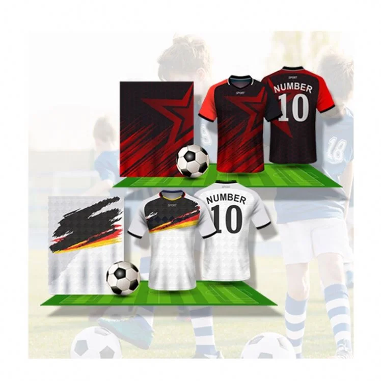 Jersey America Dog Team Dress Player Vintage Professional Sublimation Striped Soccer Jerseys