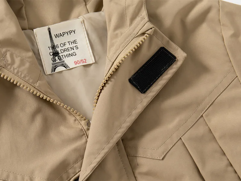 Kids Jackets Autumn Spring Kids Outerwear Coat Cute Solid Color Jackets For Boys Baby Windbreaker Bomber Jackets