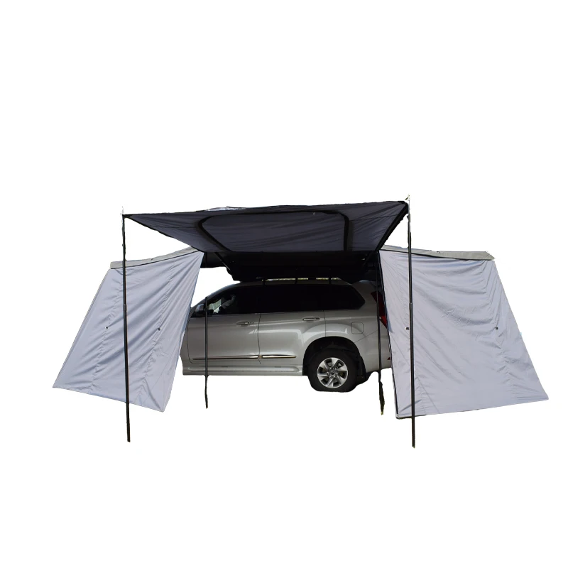Popular Design Camping 4x4 Trailer 180+270 Degree Legless Awning Tents with Side Walls
