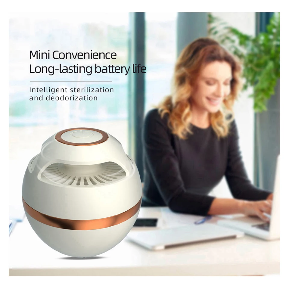 New Design Easy-to-use sterilization and eliminator Freezer Deodorizer Air Purifier Freezer Odor Absorber