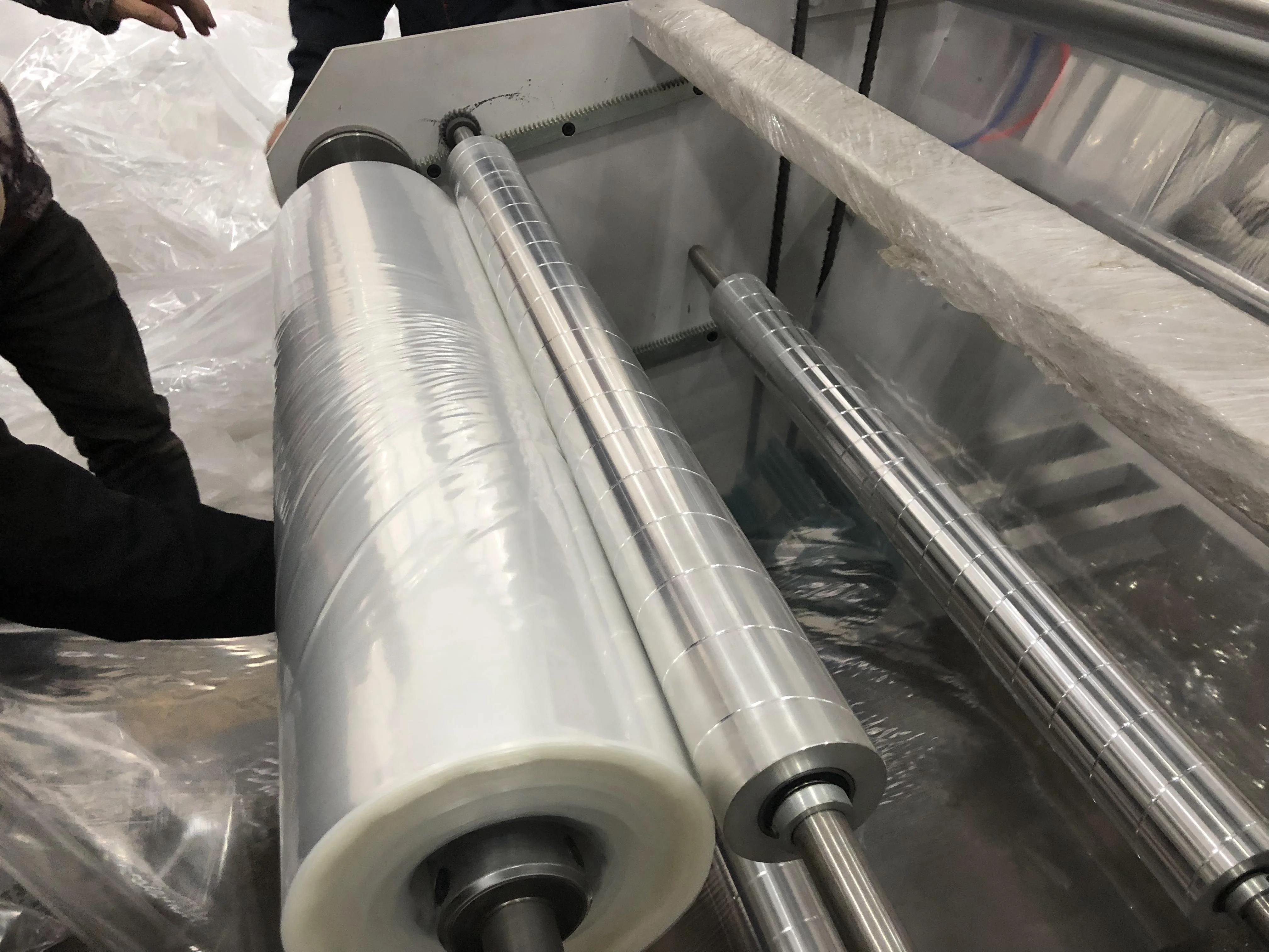 single layer double layer water cooling pp film blowing machine pp film extruder