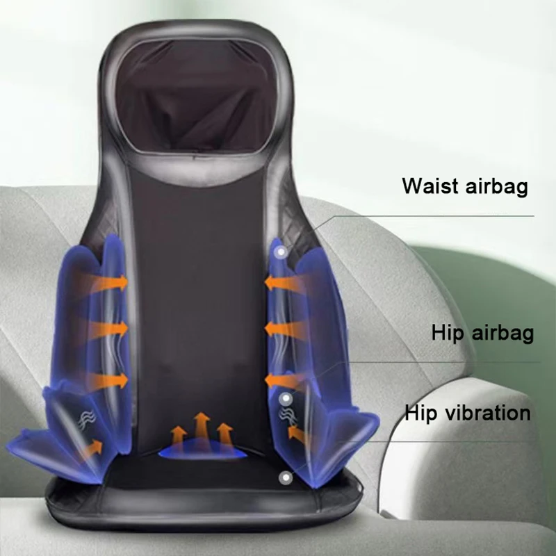 Innovative Household Car with Low Amplitude Vibrating Feature for Body Application Massage Cushion