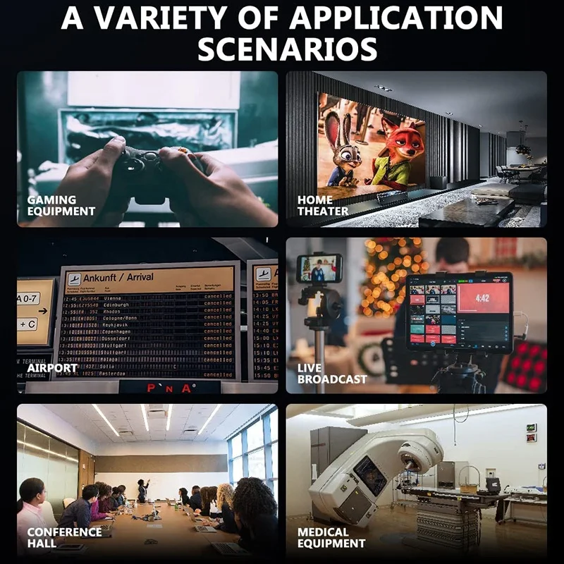 Xput New 48Gbps Fiber Optical HDMI Cable 8K Ultra HD 8K HDMI 21 2.1 Cable 8K@60Hz 4K@120Hz Fiber Optic Cable