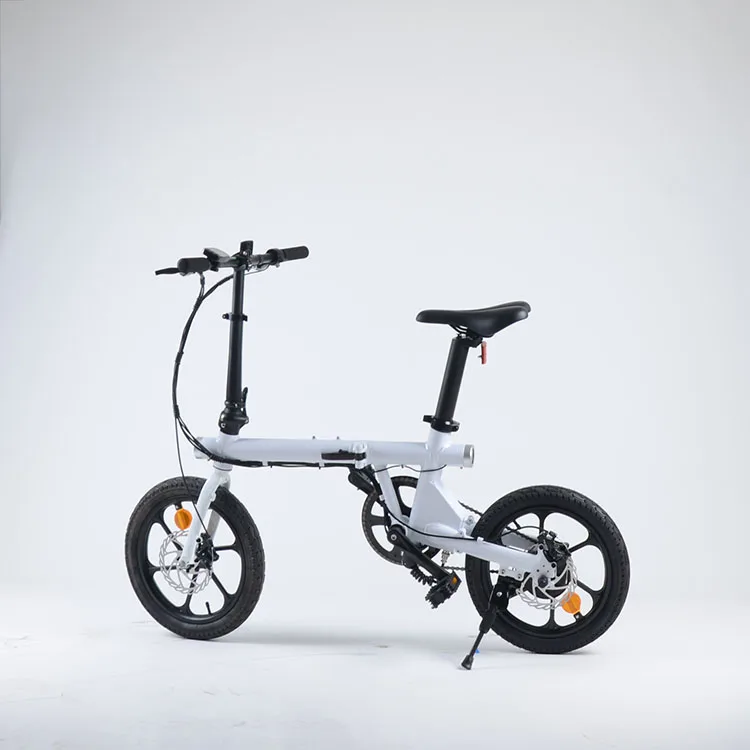 2020 new bike 16 inch hidden battery cargo electric bicycle with aluminium  alloy foldable frame