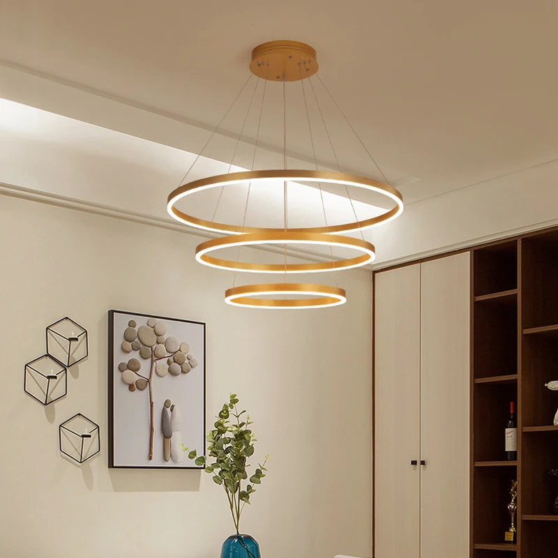 High Quality Customized modern clear hang tube drop pendant light for bedroom