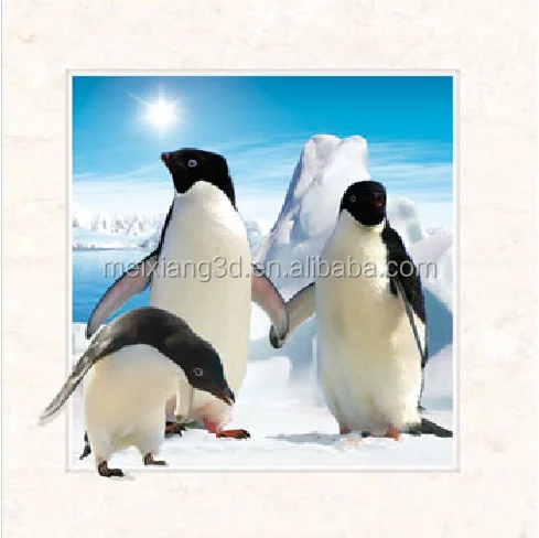 
low price Home Decoration size 40*40 3D 5D Lenticular Pictures 