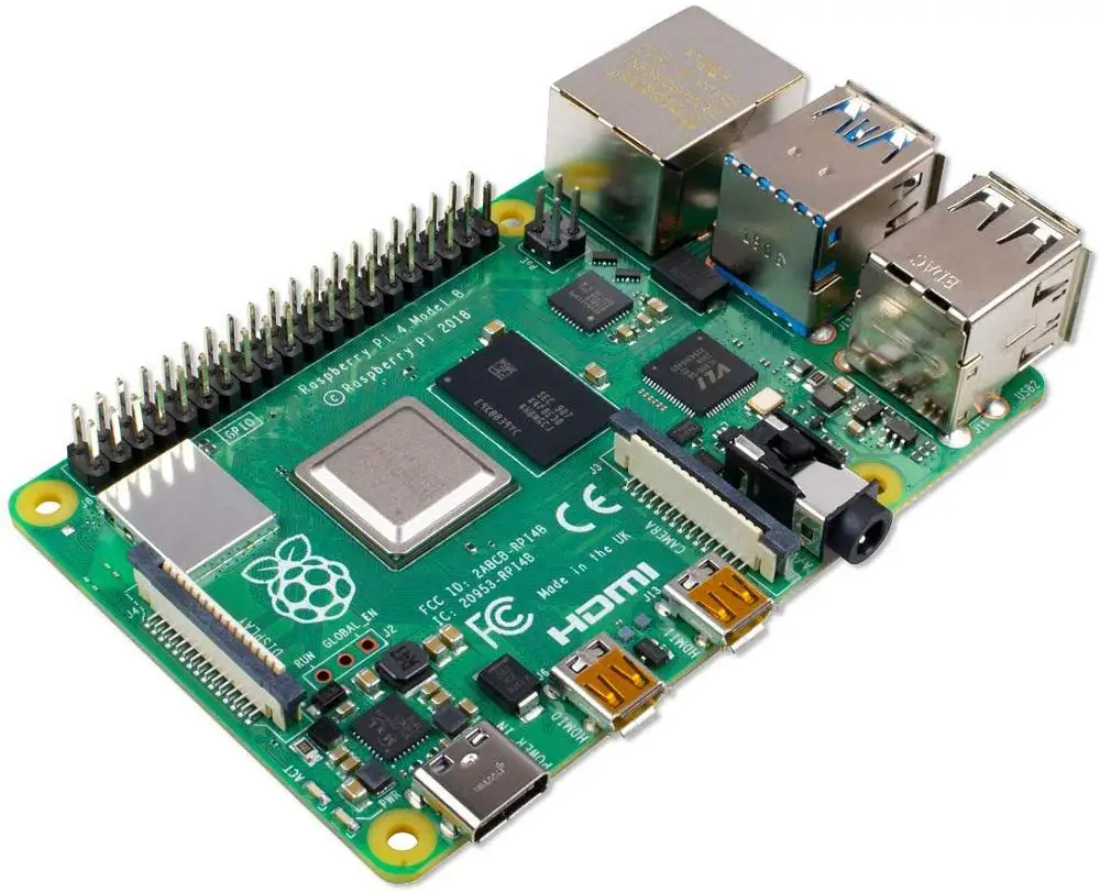 Raspberry Pi 4 Model B Quad Core 64 Bit WiFi 4GB ARM Raspberry Pi 4