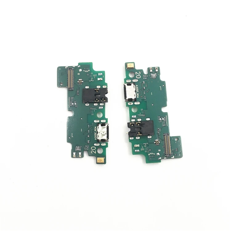Cellphone Parts charging port Board Replacement For Samsung Galaxy A20 A205 USB Charging Charger Dock Port Connector Flex