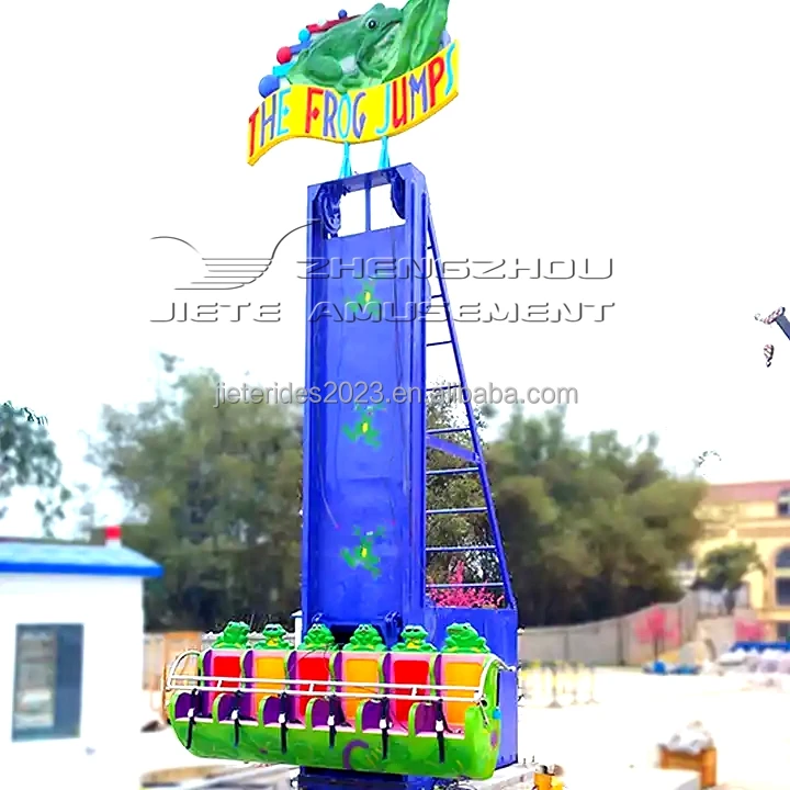 Fun Jumping Amusement Frog Hopper Mini Free Fall Ride For Sale