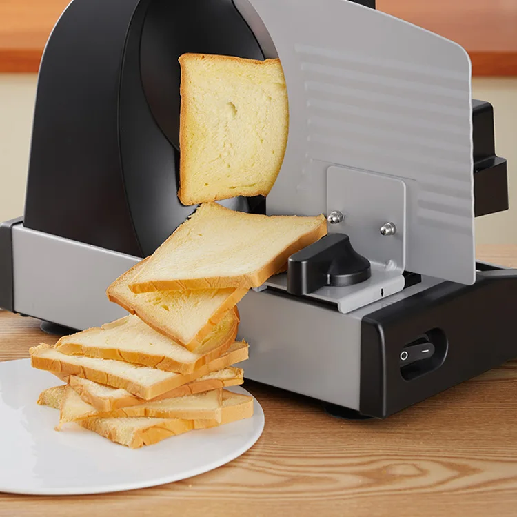 Household Desktop Meat Slicing Cutting Machine with 7.5 inch Stainless Steel Blade