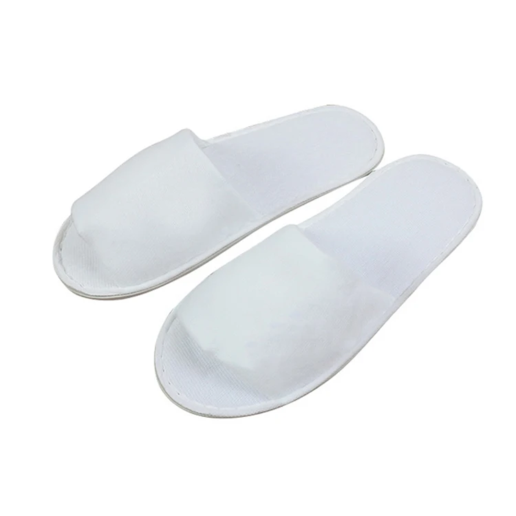 Wholesale Beauty Salon Spa Disposable Nonwoven Slipper Open Toe Disposable Slippers