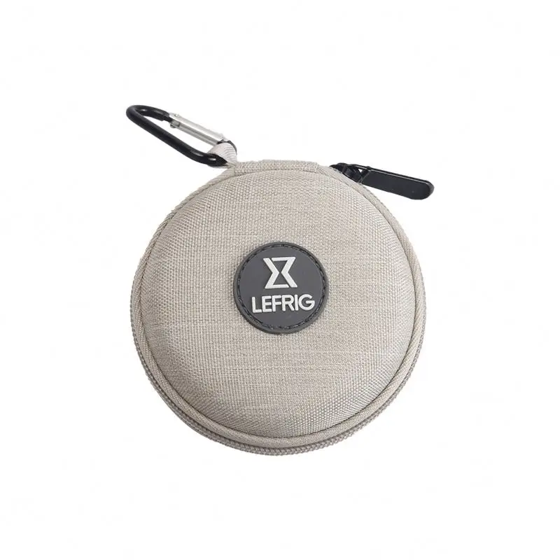 Fashion design high quality OEM headset earphone case hard shell zipper headphone EVA case