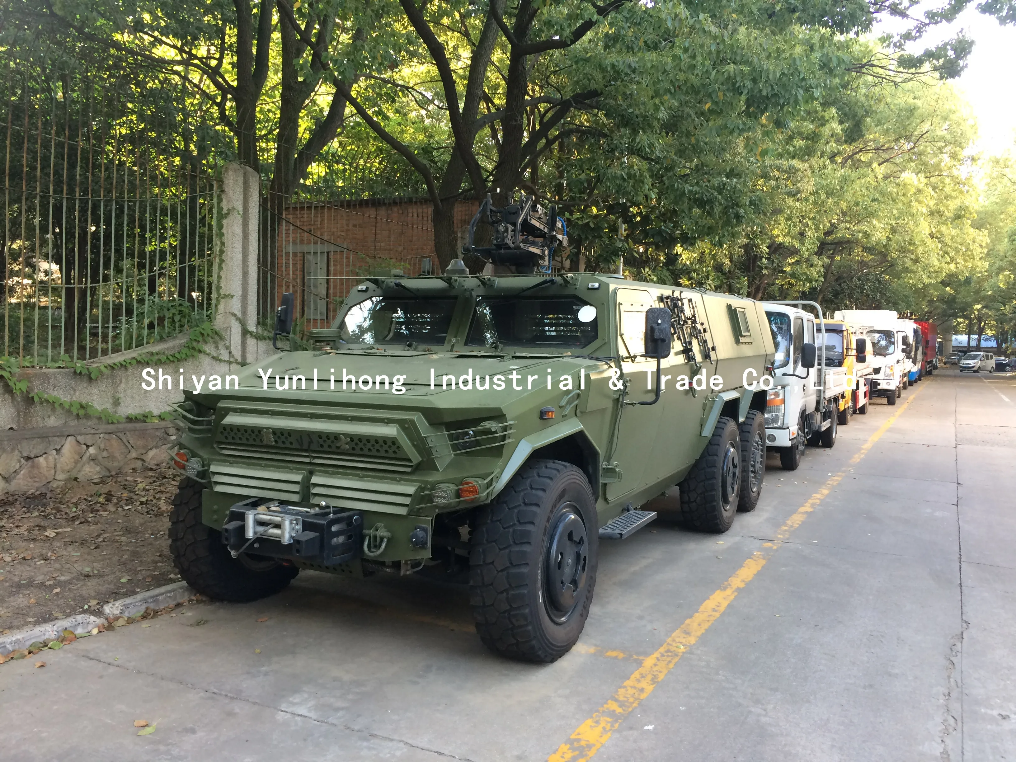  6x6 Dongfeng бронированный армейский автомобиль вездеход пуленепробиваемый  