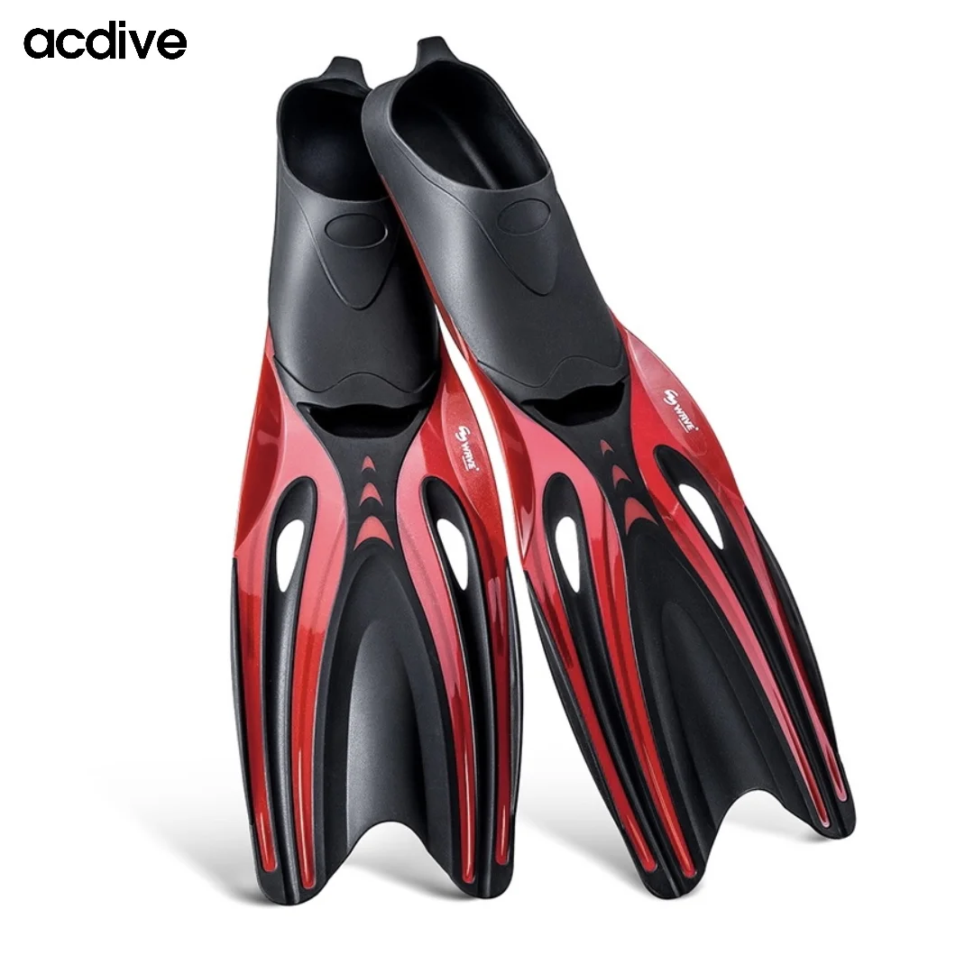 Adult Professional TPR Swimming Diving Frog Flippers Rubber Silicone Free Floating High Toughness Fins