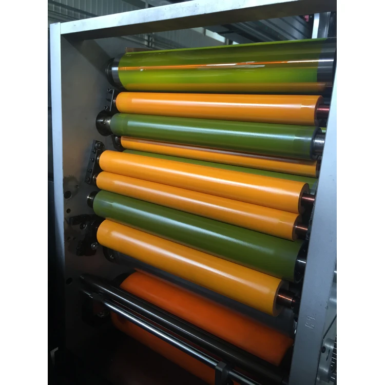 WJPS-350 Multi Function High Speed Cardboard, Plastic Narrow Web Offset Printing Machine