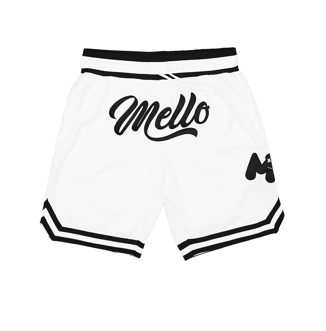 customized vintage basketball retro casual mesh shorts custom logo