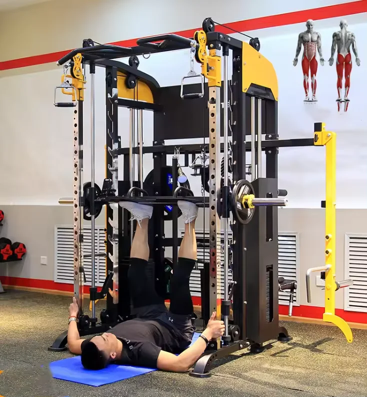 Fitness Equipment wholesale  exercise Best Gym Smith Machine Strength Training Cable Crossover Trainer Multi  Gym Cages Trainer