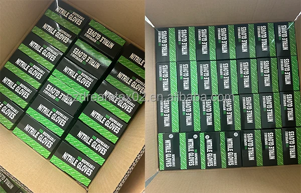 Wholesale blend cheap laboratory tattoo spa clean colorful Manicure nail art use-glove salon beauty nitrile gloves