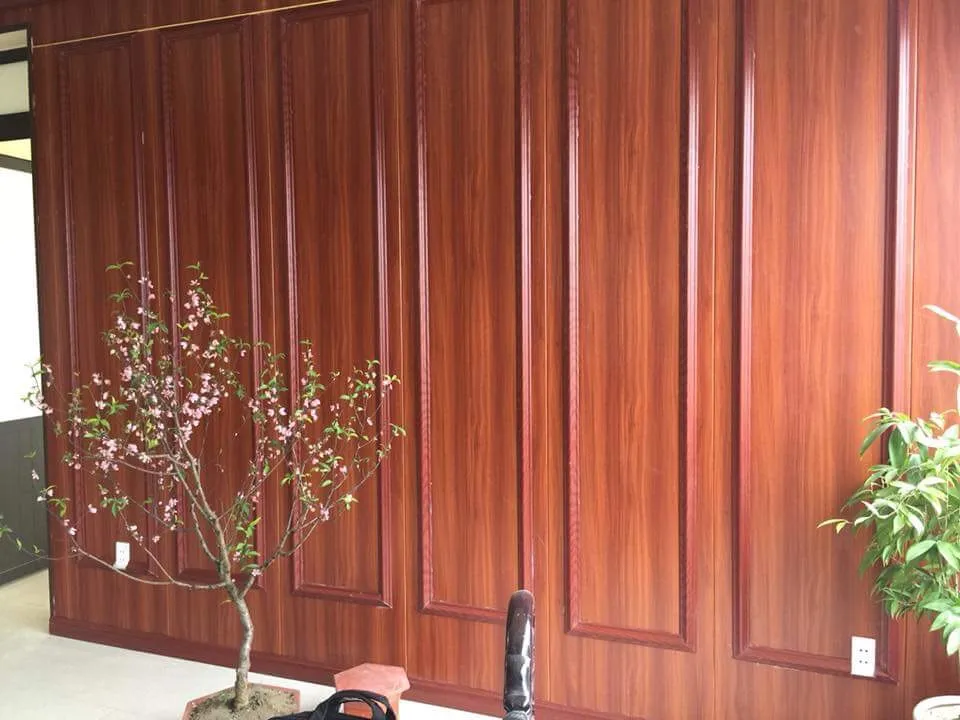 Strong pvc wall panel for partion decoration inside