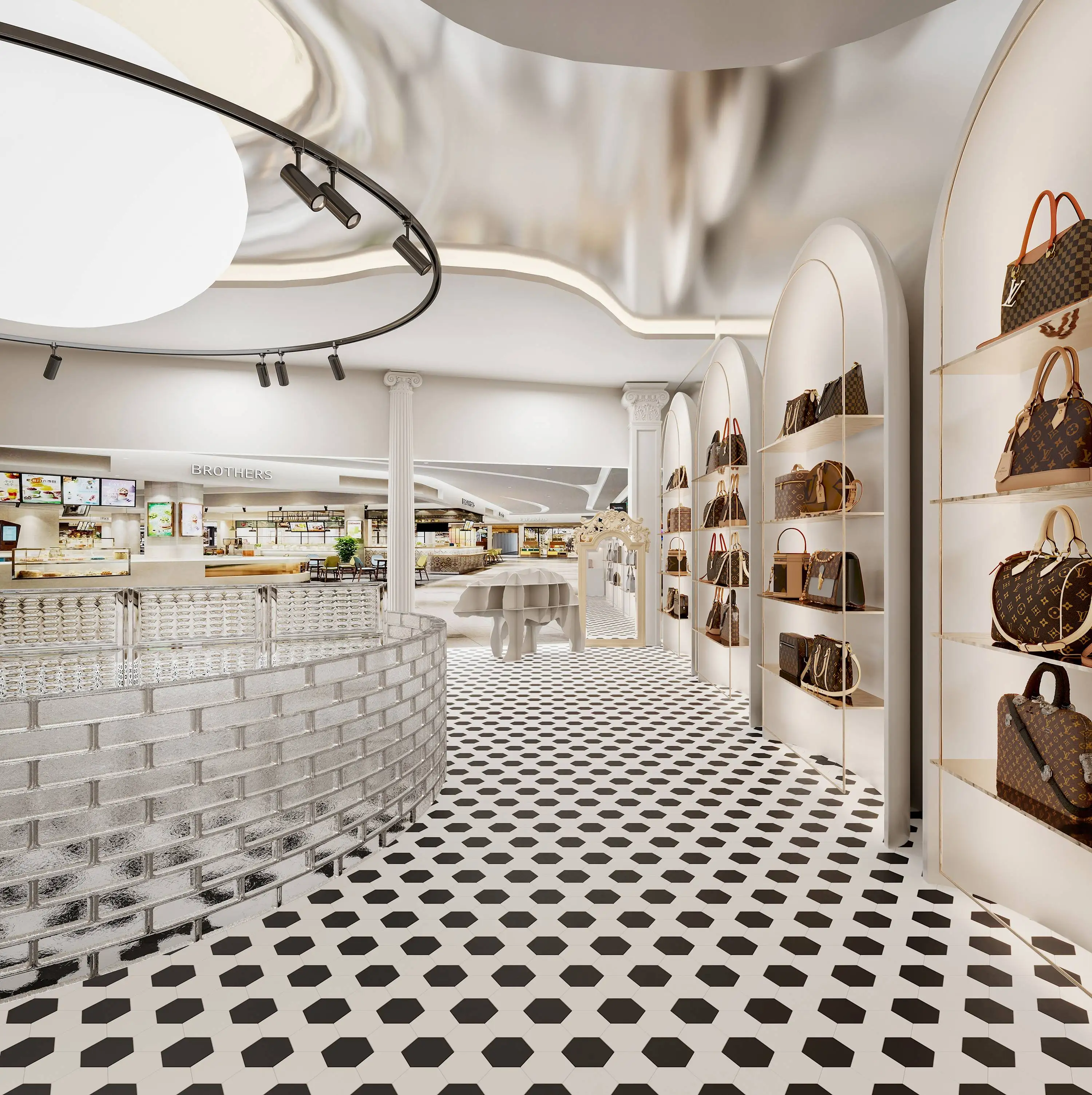 Дешевая оптовая продажа 48*48 мм светлая поверхность продвинутая черная настенная мозаика Балконная гардеробная стеклянная дизайн