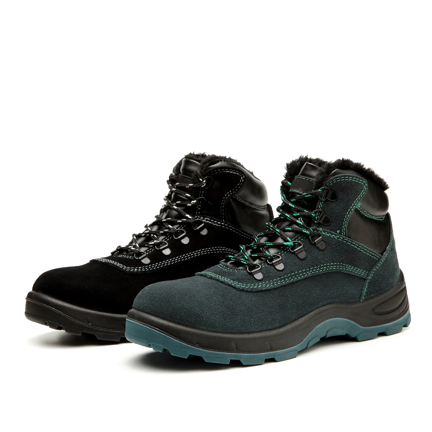 Winter labor shoes steel toe anti - smashing puncture - proof electrical insulation waterproof high help safety boots