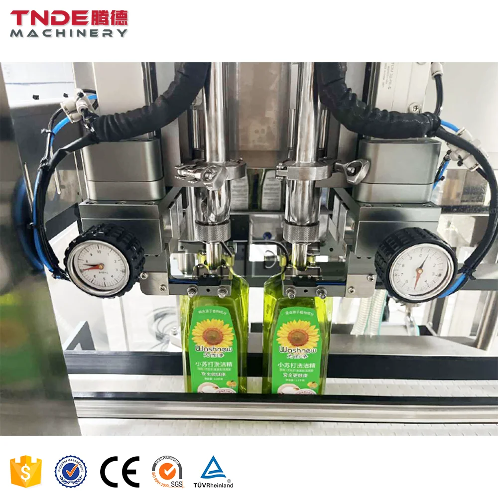 Trending Products 2025 New Arrivals Automatic Lotion Shampoo Cosmetic Bottle Filling Machine Liquid Filling Capping Machine