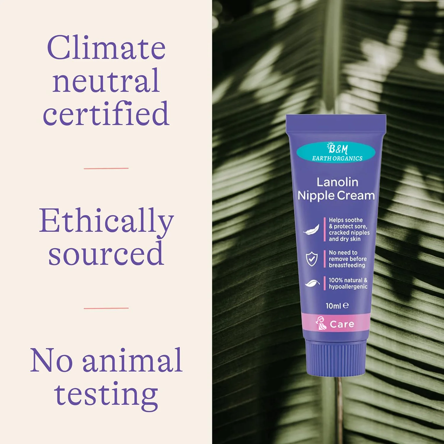 Lanolin Nipple Cream for Sore Nipple Cracked Skin Natural Single Ingredient Breastfeeding Essential