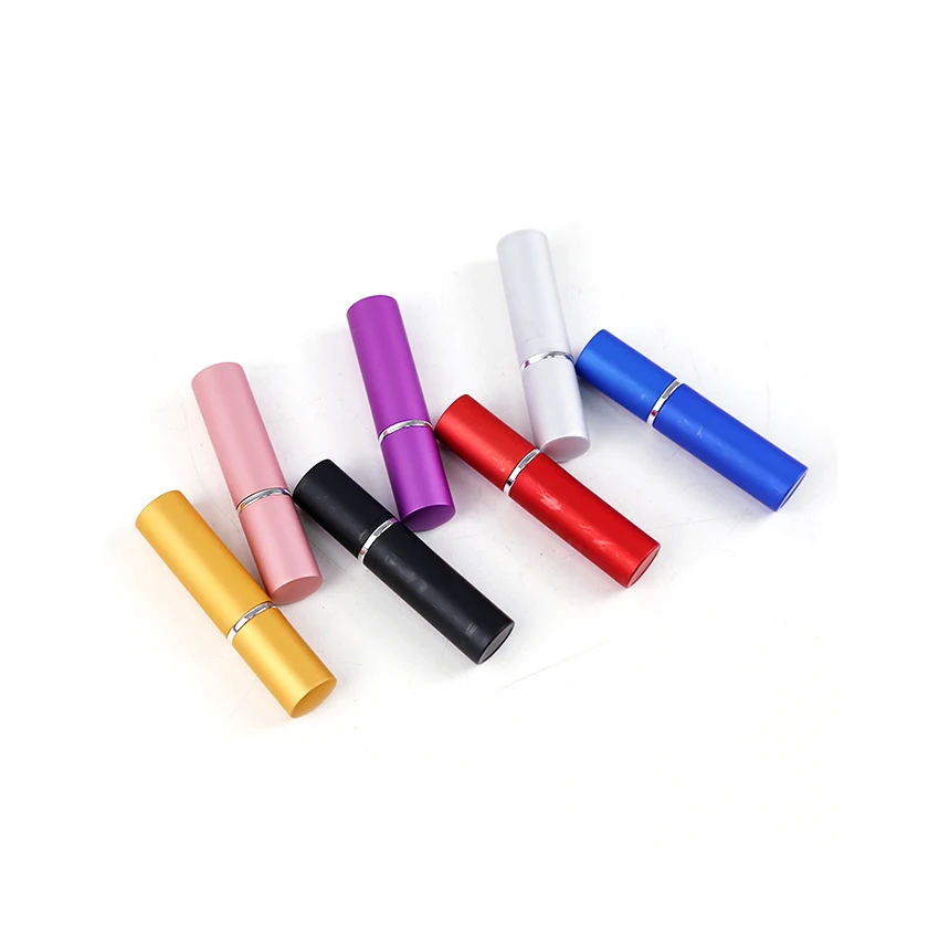 High quality portable aluminum 5ml bottle separated empty bottle perfume bottle luxury