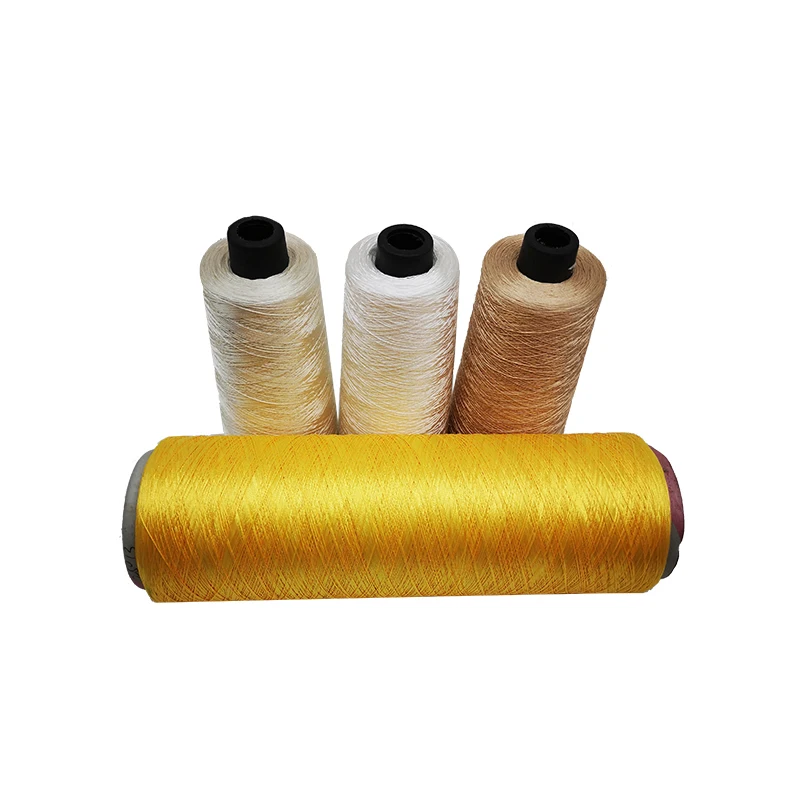 Sewing supplies Sewing twisted S/Z dyed color  thread cone High Quality for Sewing Machine Support Customize colors