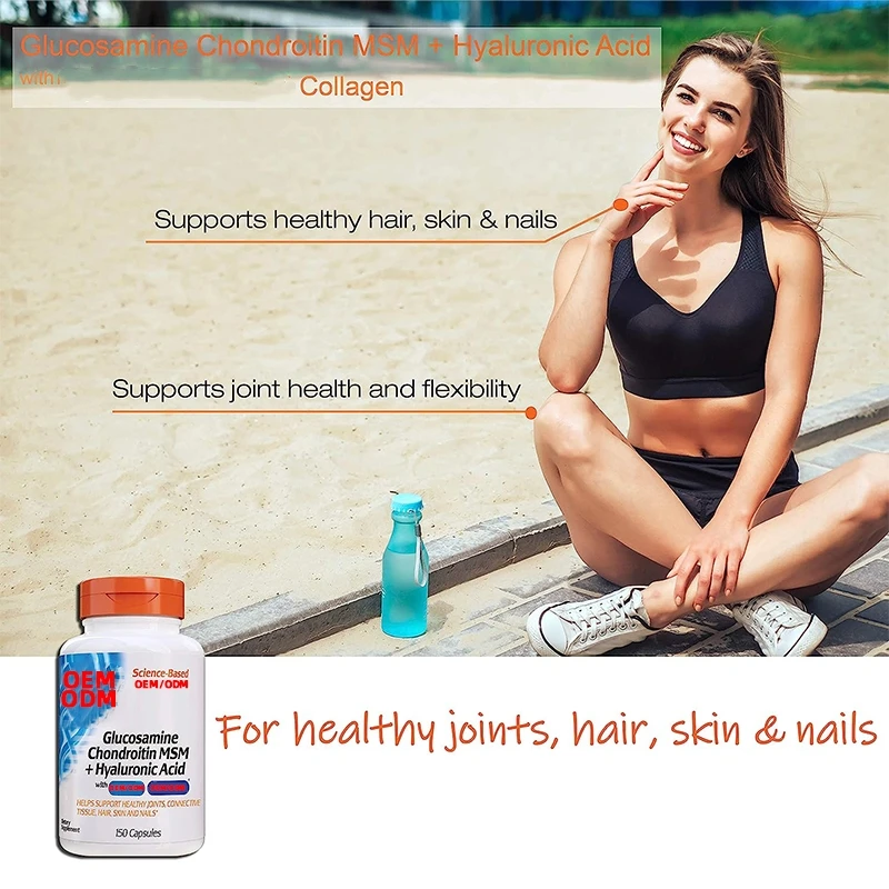 Glucosamine Chondroitin Msm Joint Support Supplement Bone Health For Joint Relief Bone Strength 90 Tablets