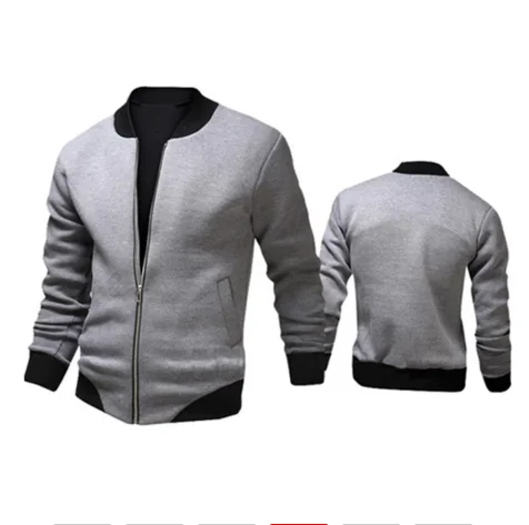 Casual Streetwear Hip Hop Slim Pilot Coats Soft Shell Overcoat mens bomber jacket