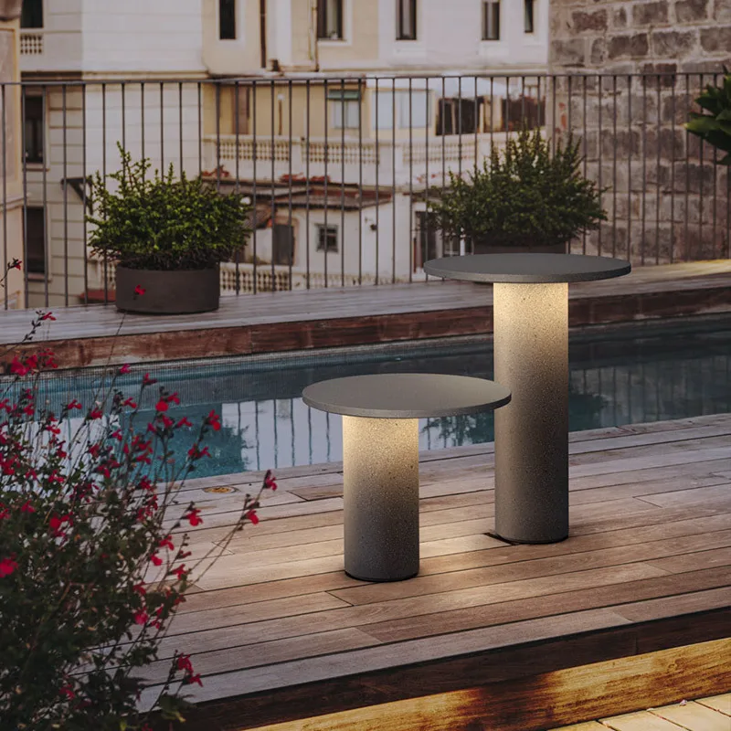 Lumind garden lamp waterproof black garden light outdoor wall lamp Lawn led outdoor landscape courtyard lawn lamp garden light