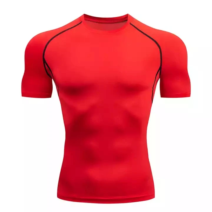 Спортивный топ футболки Rashguard индивидуальная одежда для фитнеса тренажерного зала Мужская футболка с